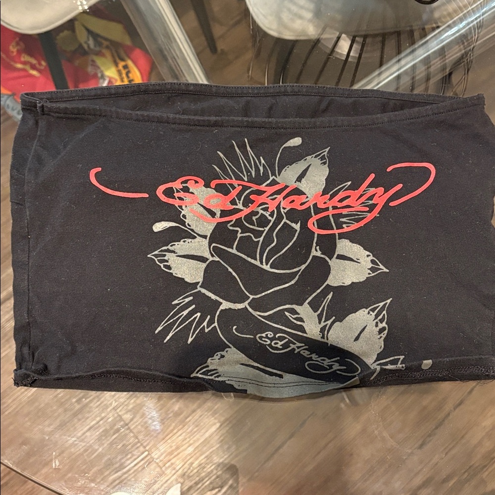 Ed hardy tube top - Picture 3 of 5